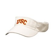 USC Trojans Men's 47 Brand Black Arch Clean Up Visor